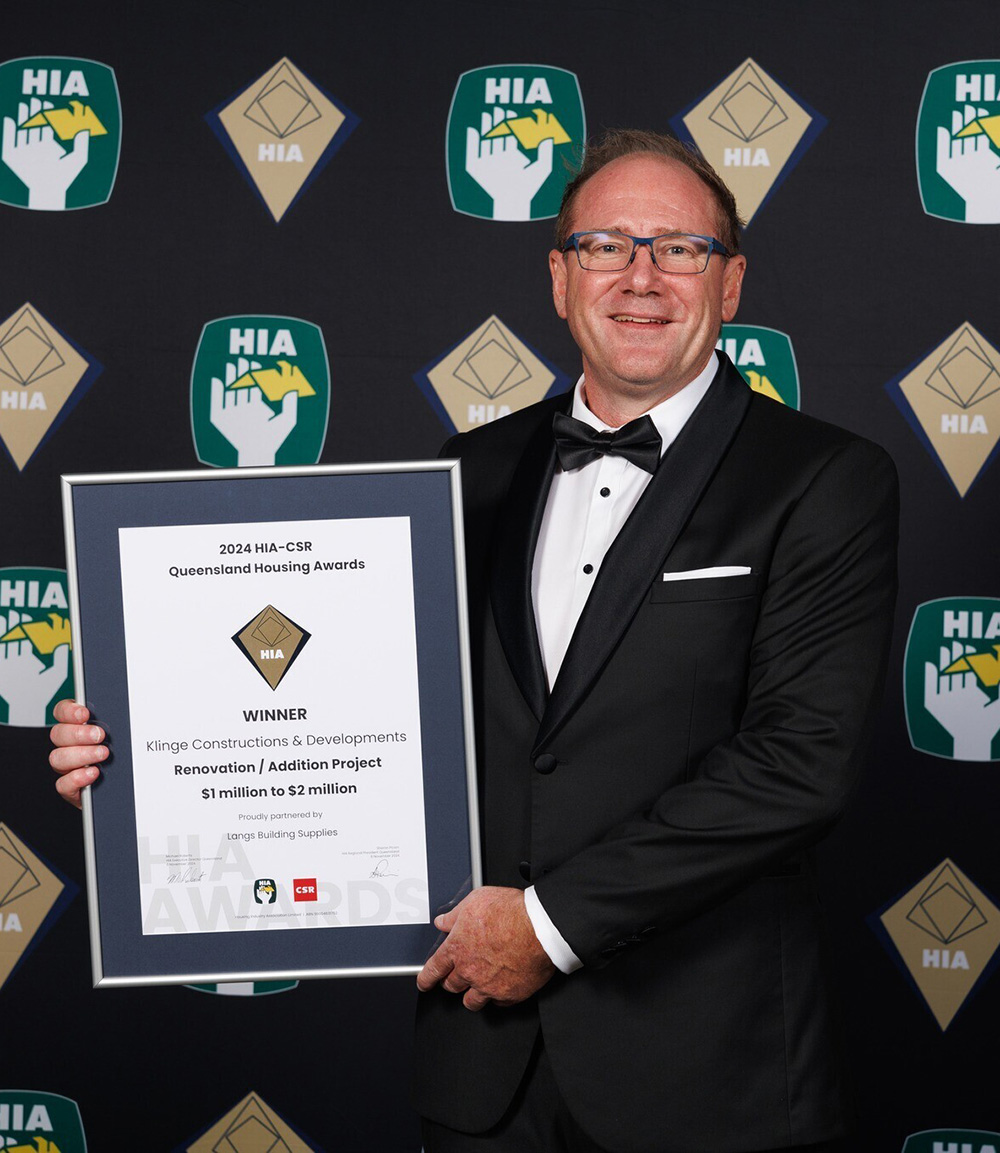 Daniel Klinge Award Photo HIA Winner 2024